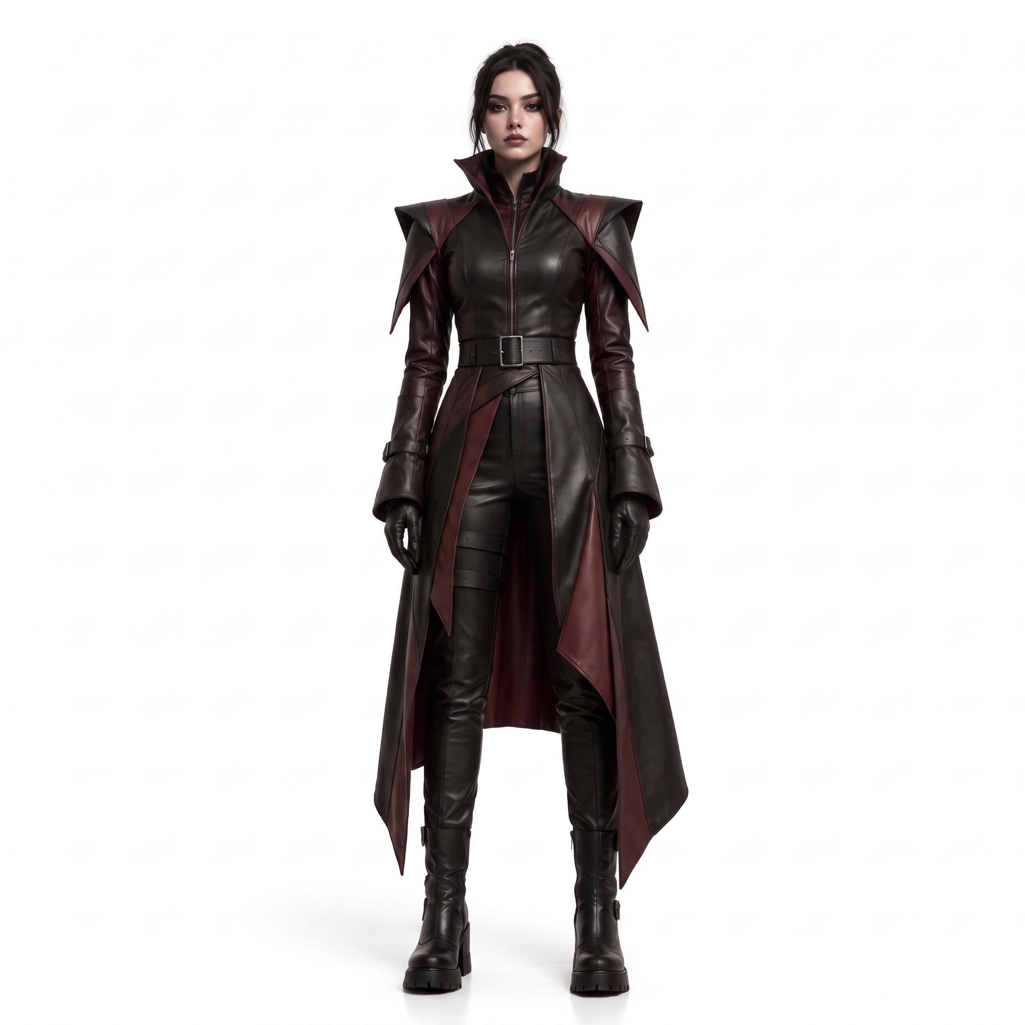 Womens Leather Fighting Armor