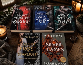 A Court of Thorns and Roses 5 Book Box Set | Sarah J Maas Fantasy Romance