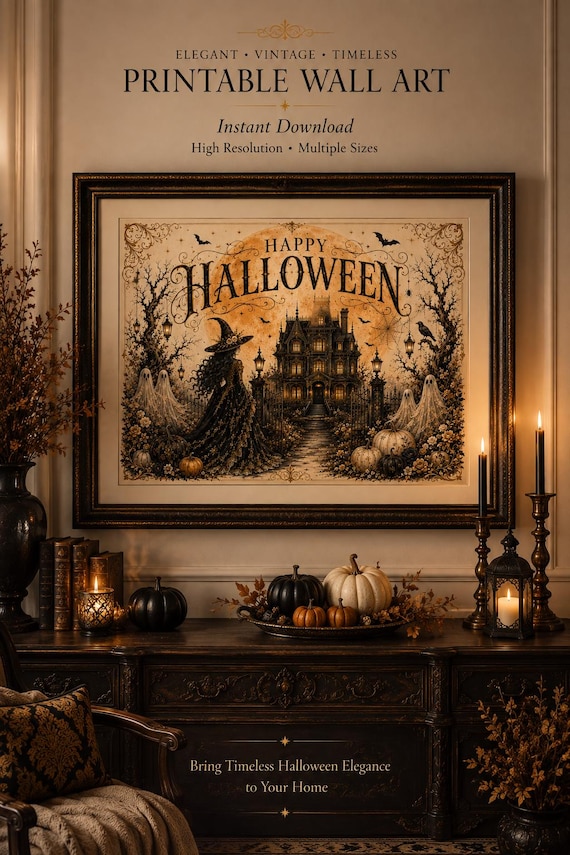 Halloween Wall Art Printable