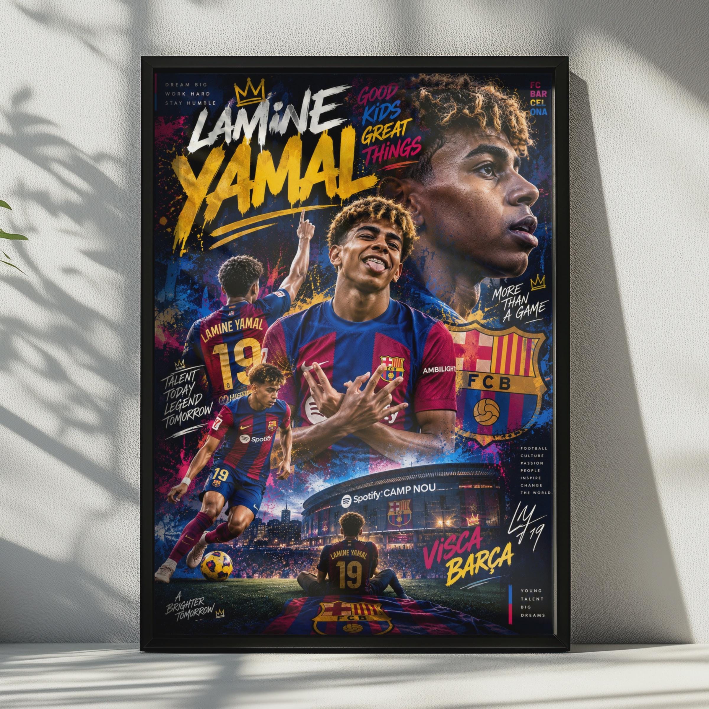 Fc Barcelona Poster - Etsy