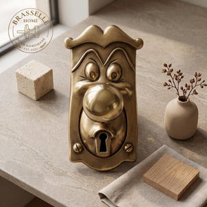 Alice in Wonderland Door Handle, Fairy Resin Door Knob, Fantasy Home Decor