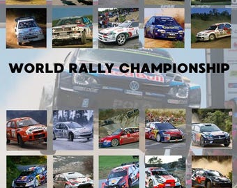 CAMPEONATO MUNDIAL DE RALLIES - todos los pilotos y coches