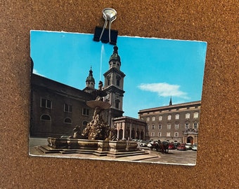 Postcard: Salzburg - Residence Fountain