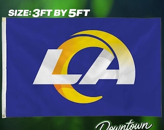 Los Angeles Rams Offical Team Flag 3ft by 5ft