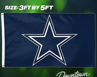 Dallas Cowboys Offical Team Flag 3ft by 5ft