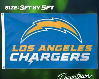 Los Angeles Chargers Offical Team Flag 3ft by 5ft