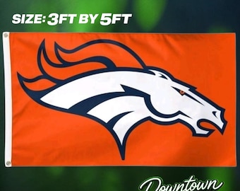 Denver Broncos Offical Team Flag 3ft by 5ft
