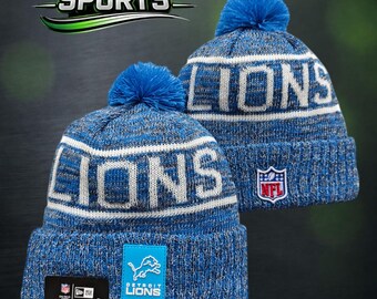 Detroit Lions officially licenced Beanie – New Era 2025-26 season
