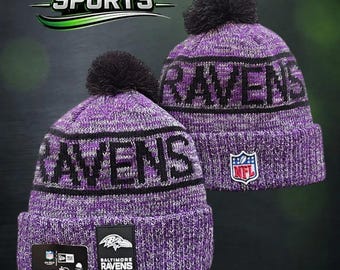 Baltimore Ravens offically licenced Beanie – New Era 2025-26 season