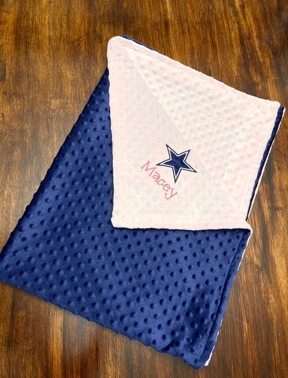 Baby Girl Blanket Dallas Cowboys but Make It GIRLY Inspired