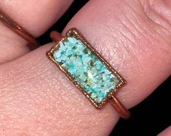 Turquoise Bar Ring
