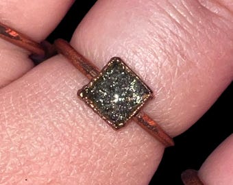 Pyrite Square Ring