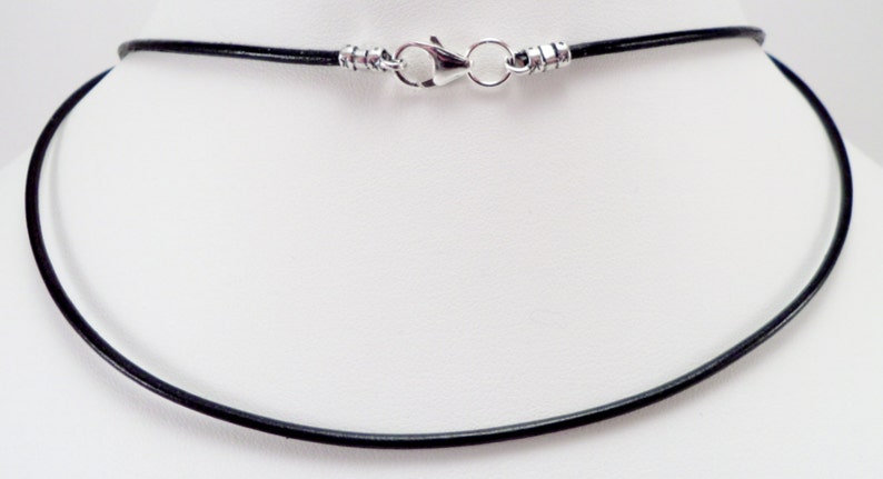 thumbnail image 2 of 2 Feet Genuine Greek Leather Cord - 2mm Thick, Natural Color 2 of 6