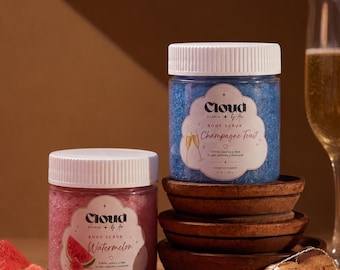 Body Scrubs (watermelon or champagne toast)