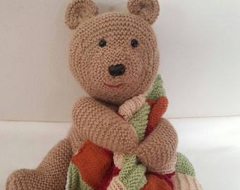 Braun Toy Bear Strickanleitung (PDF Download)