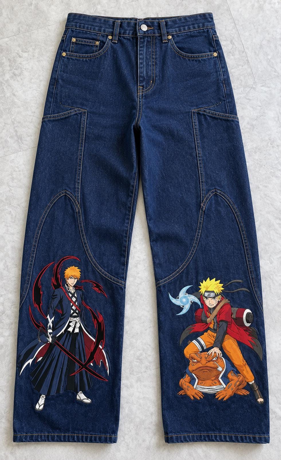 Naruto Jeans - Etsy