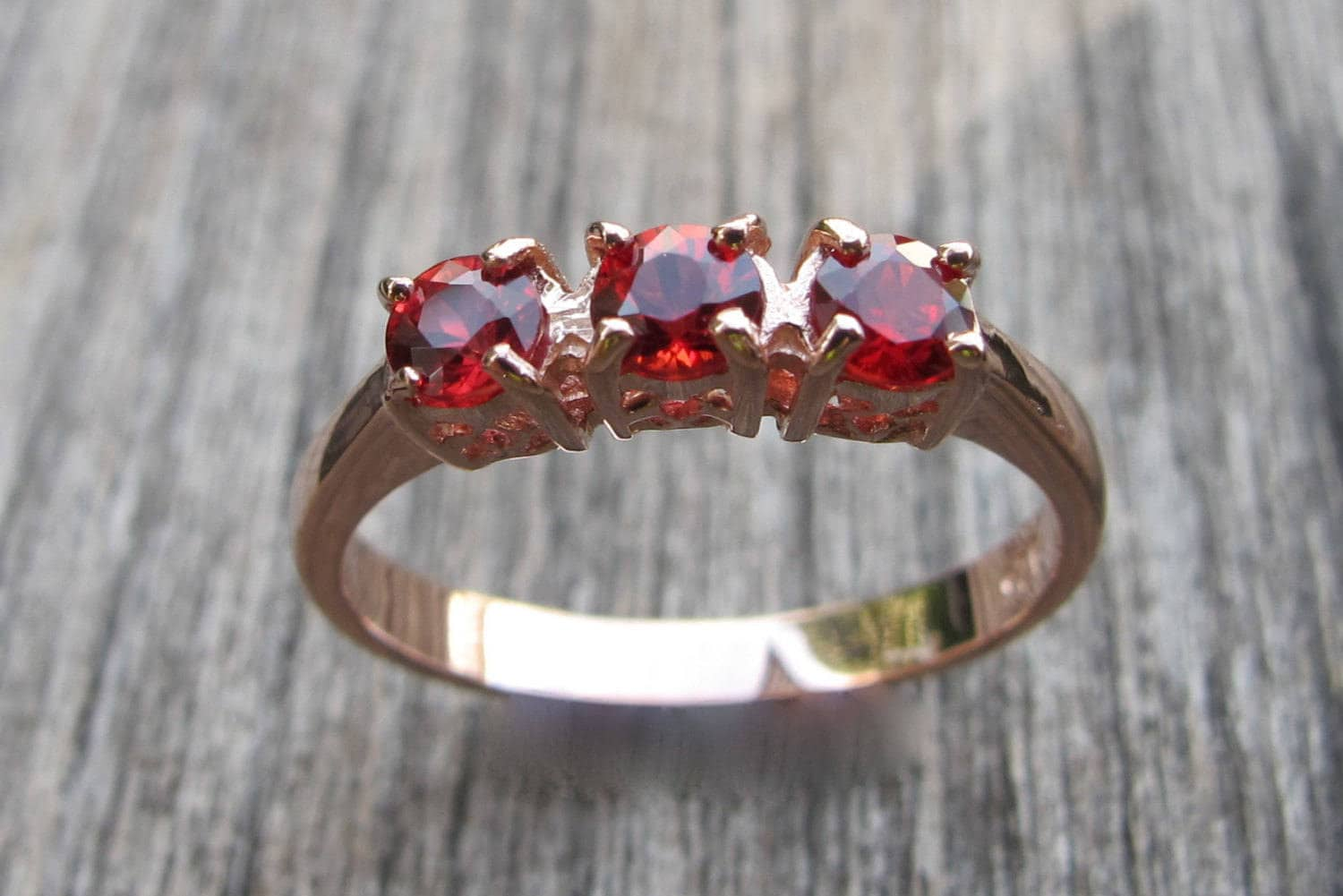 Vintage Jewelry for Women Handmade Red Stone Ring Wedding Engagement Rings  for Women Fidget Gold Color Ring Anillos Mujer - AliExpress