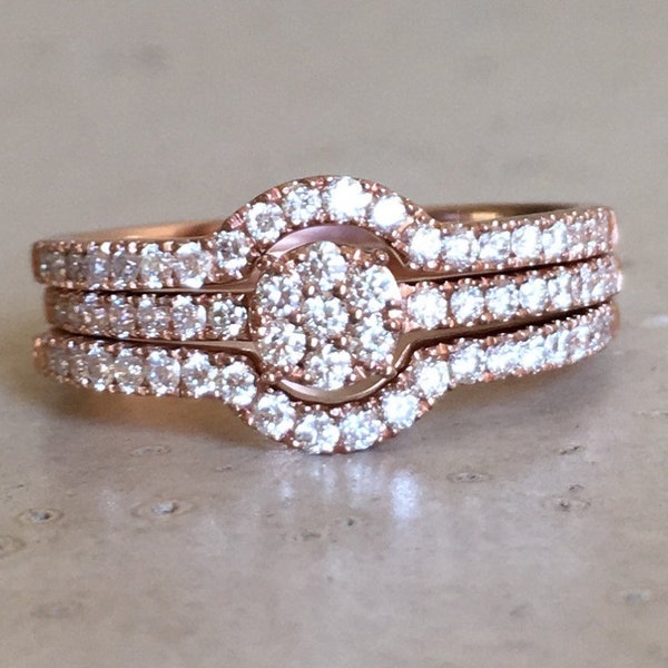 Delicate Stack Ring - Etsy