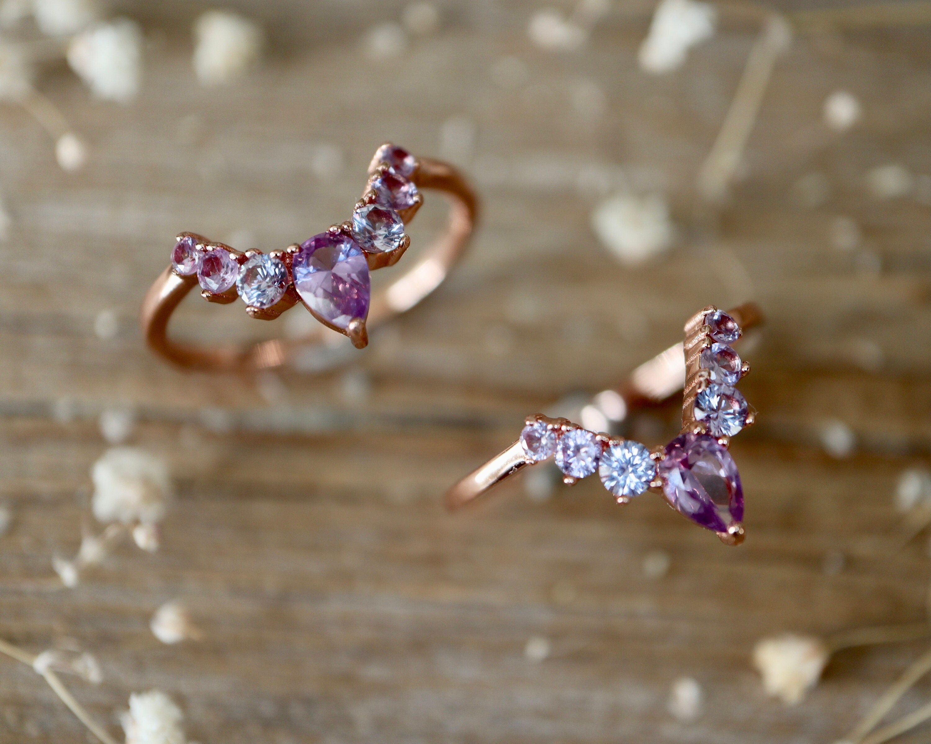 Purple wedding shop band