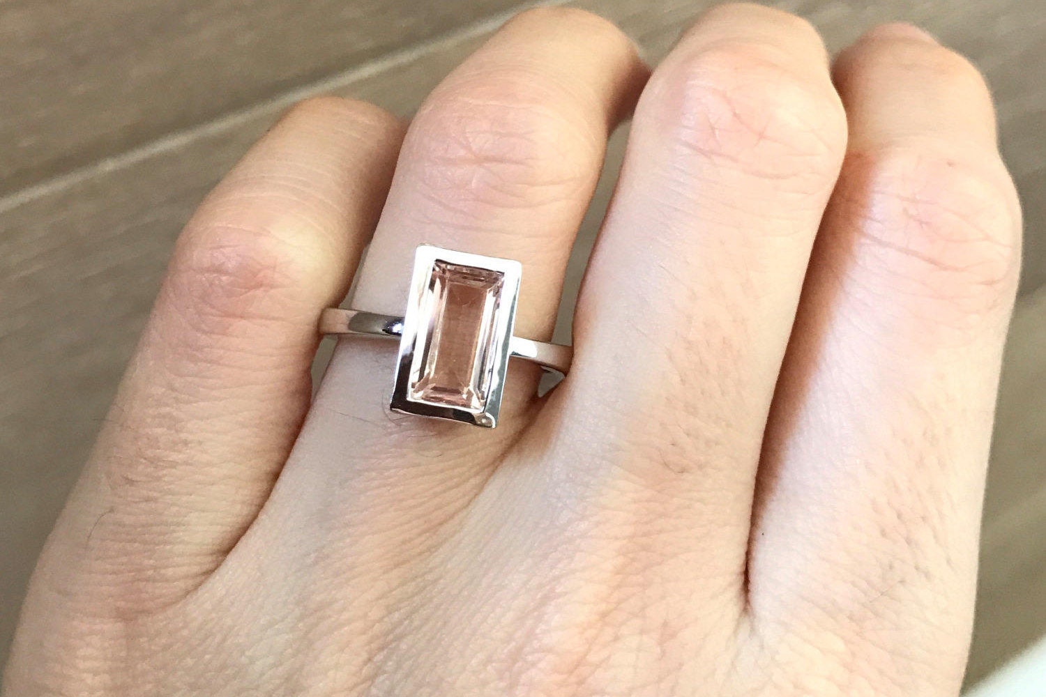 rectangle engagement ring rectangle engagement ring