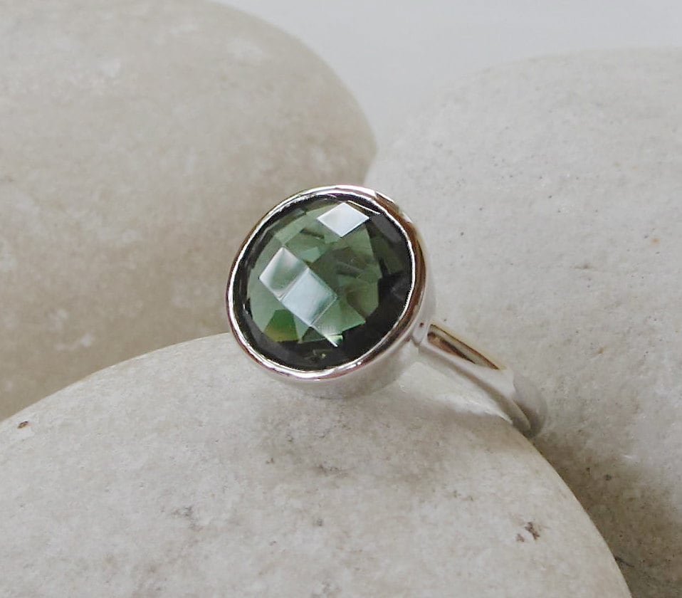 Green with Envy Topaz and Peridot Regal Ring | Local Eclectic – local  eclectic