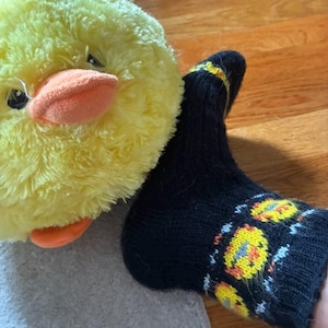 DIGITAL ITEM - Duck Around And Find Out PDF knitting pattern