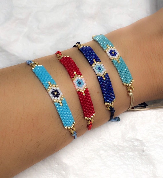 Infant Evil Eye Silver Bracelete | Buy silver kids nazariya bracelets  online at rinayra.com