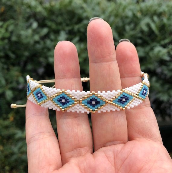 Mini Windows of Sainte Chapelle Bracelet Bead Weaving Kit - Beads Gone Wild