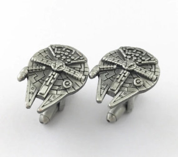 millenium falcon cufflinks