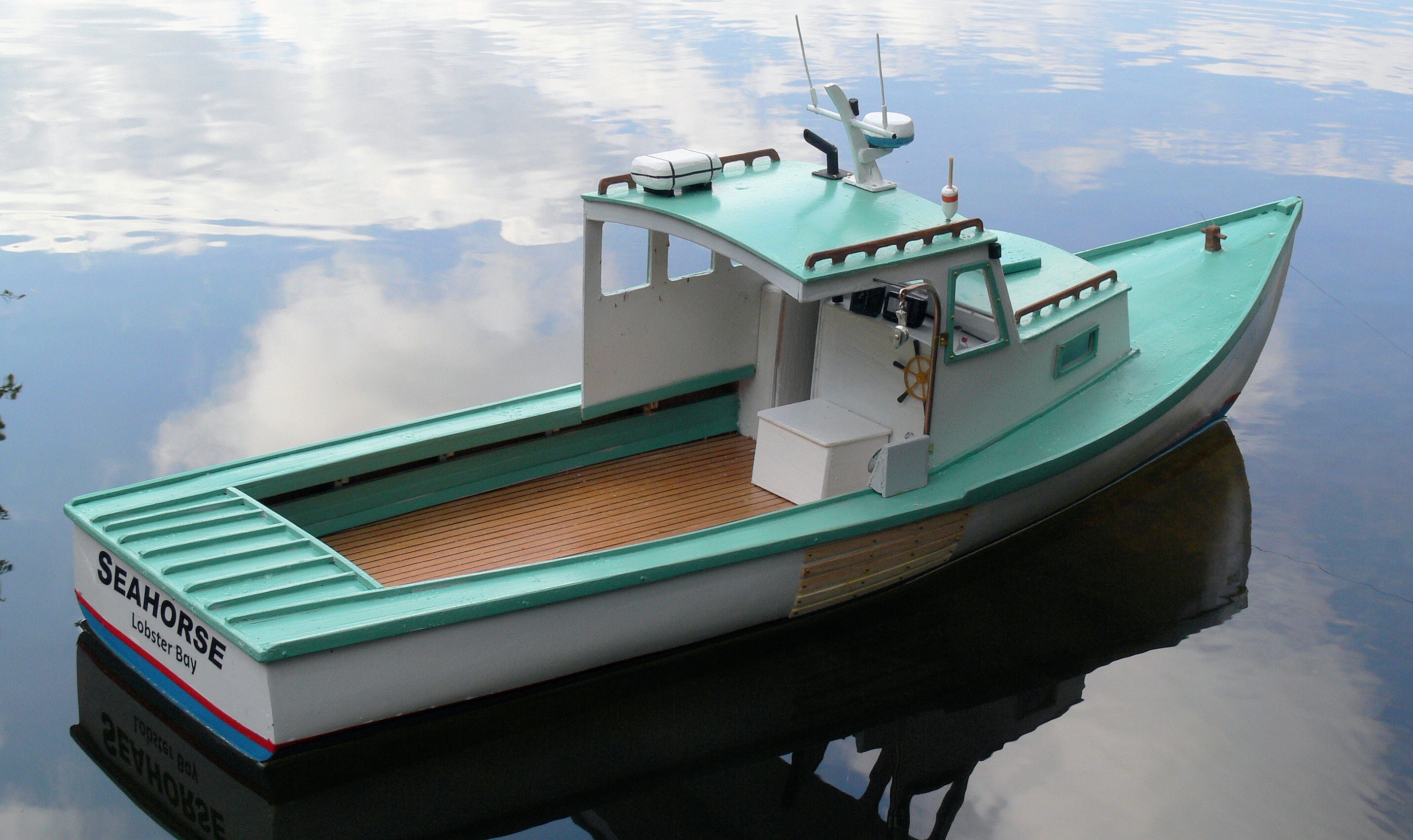 Lobster Boat Model Kit Etsy