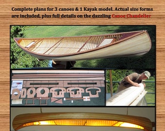 Building the strip canoe and kayak model" plans book!