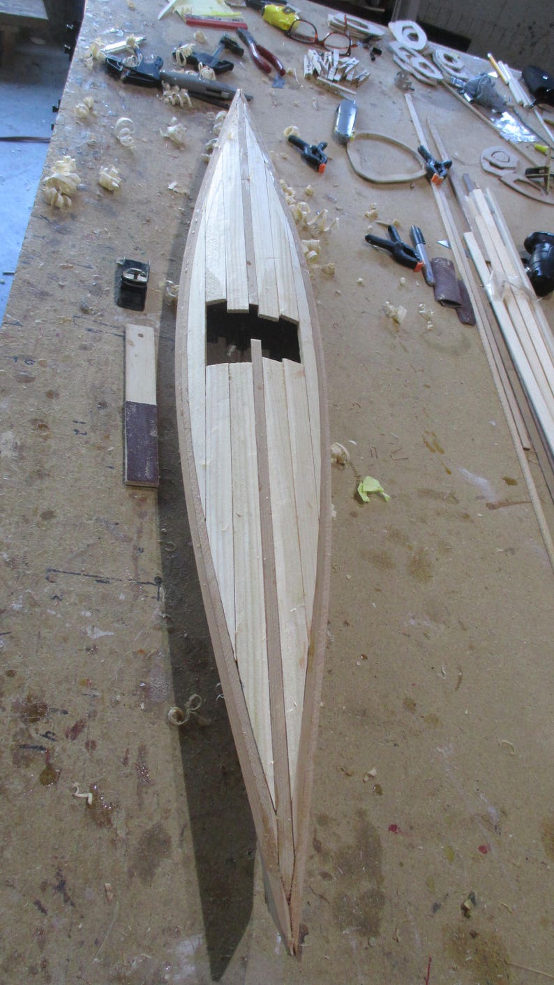 42 Stitch & Glue Kayak Kit Etsy