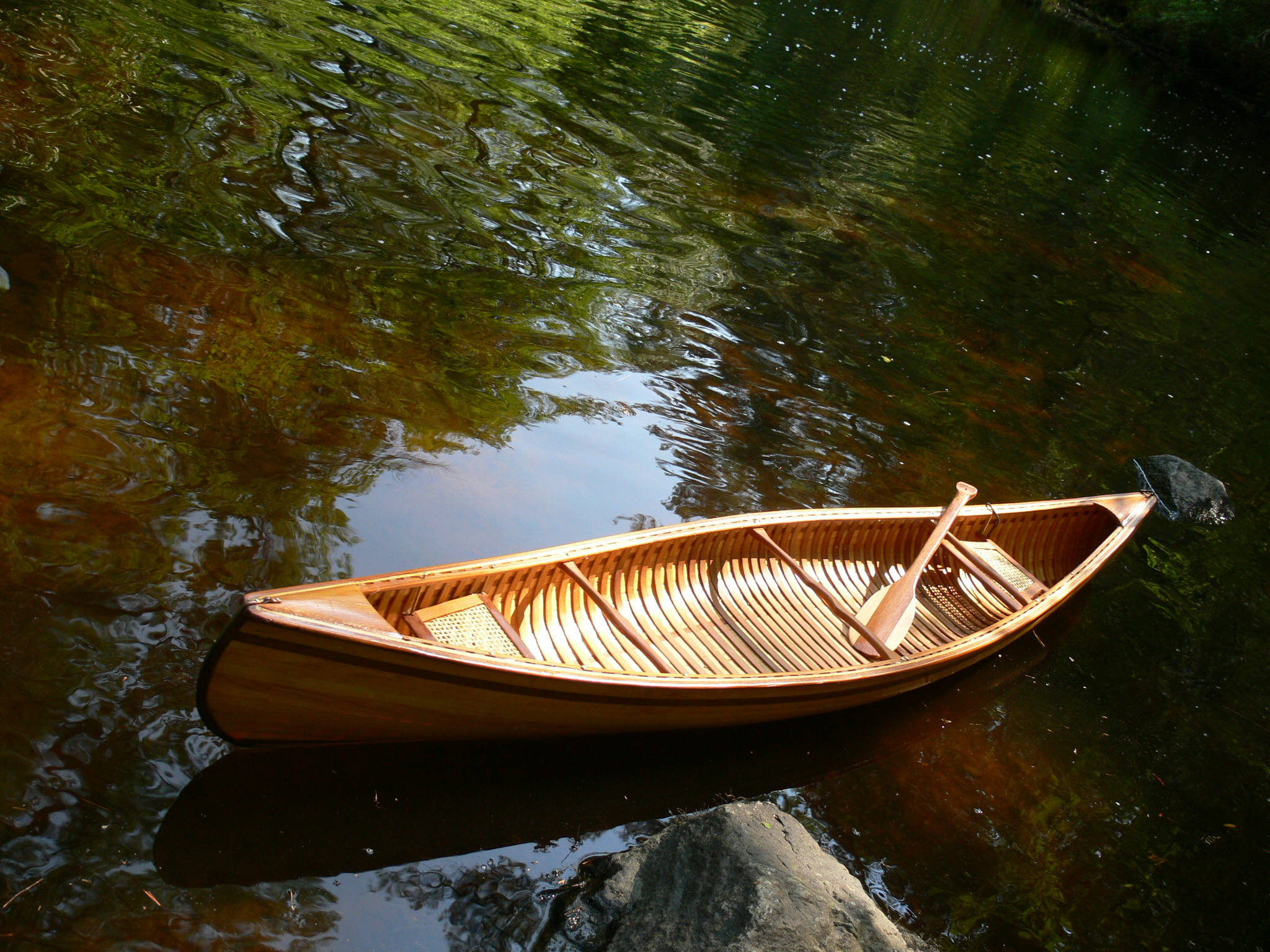 54 Red Cedar Deluxe Canoe Kit Etsy Canada