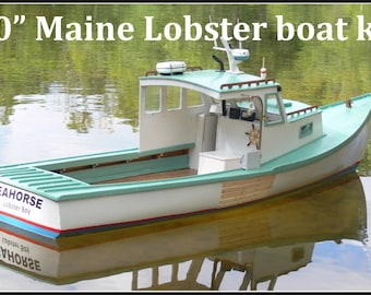 Lobster boat model kit