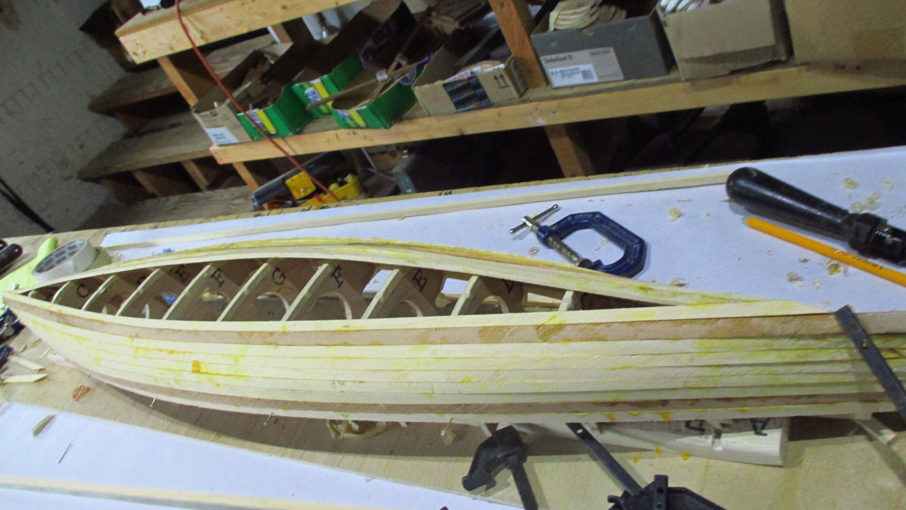 36 Deluxe Wood Strip Canoe Kit Etsy Canada