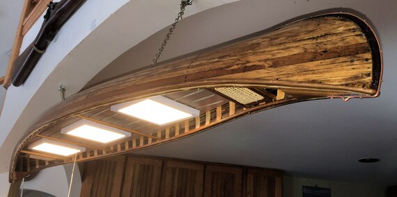 54 Canoe Chandelier Beautiful Wall Or Hanging Canoe Etsy
