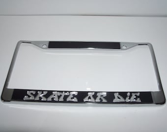Skate Or Die, Skateboarding, Marco de matrícula de patinador