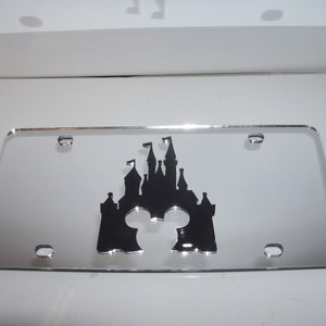 Princess Castle Spiegel Laser Nummernschild NEU!!