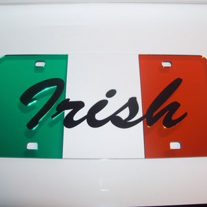 Ireland Irish Flag License Plates Brand NEW!!