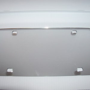 Placas de acrílico espelhadas em branco 12" x 6" (atacado) qualquer cor disponível