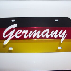 Deutschland, Deutsche Flagge Kennzeichen Neu!