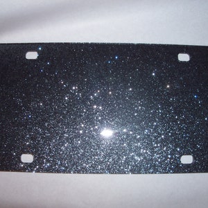 Placas de acrílico pretas brilhantes em branco 12&quot; x 6&quot; disponíveis no atacado