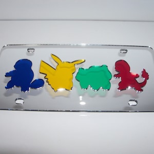 Silhouette inspiriert Spiegel Laser Nummernschild NEU!!