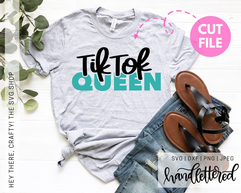 Download TikTok Queen SVG Queen SVG Tiktok Mom SVG Funny TikTok | Etsy