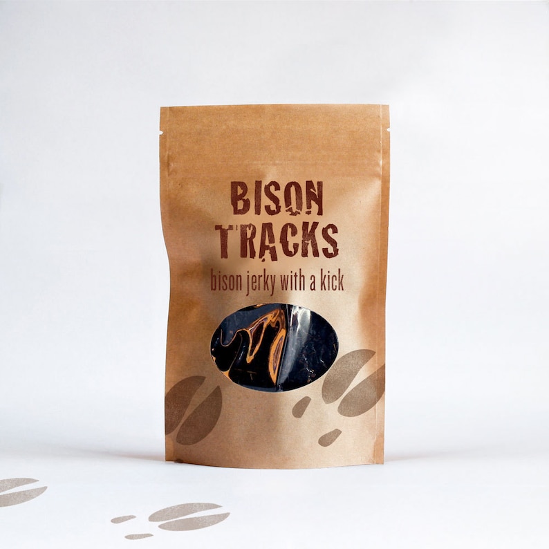 Gourmet Bison Jerky Tender and Flavorful High-Protein Snack Made to Order 4 oz. image 1