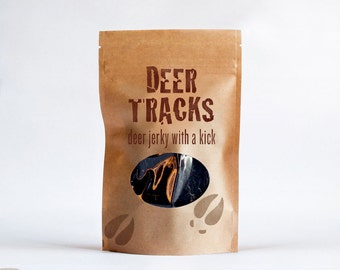 Deer Tracks Jerky 4 oz. Resealable Bag