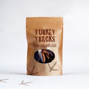 Gourmet Turkey Jerky - Tender and Flavorful High-Protein Snack - Made to Order - 4 oz.