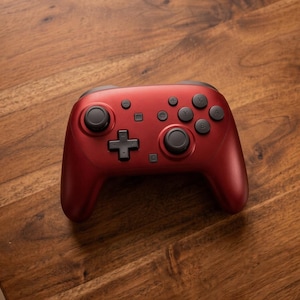 Custom Nintendo Switch 2 Pro Controller - Scarlet Red