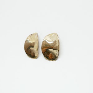 Earring CHIPS of bronze image 3