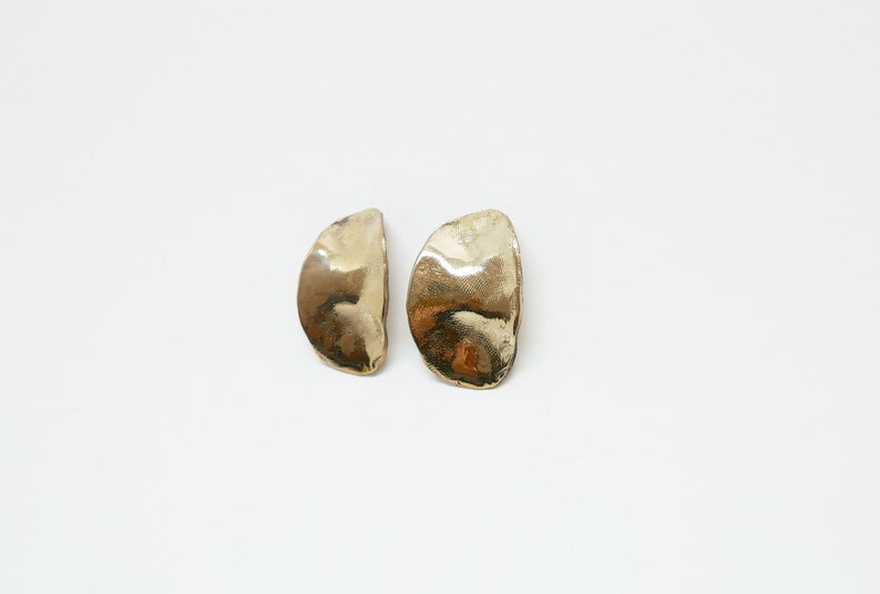 Earring CHIPS of bronze image 3